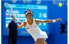 BIRMINGHAM, ENGLAND - JUNE 12:  Kimiko Date-Krumm of Japan in action during Day Four of the Aegon Classic at Edgbaston Priory Club on June 12, 2014 in Birmingham, England.  (Photo by Paul Thomas/Getty Images)